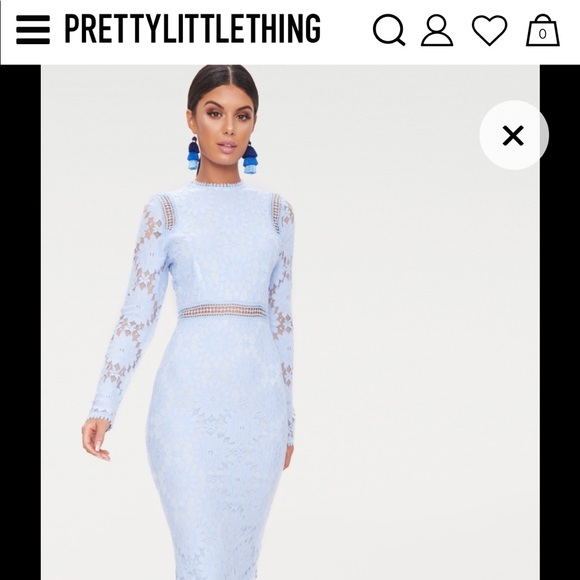 Pretty little thing nude/pastel pink dress - Picture 7 of 9